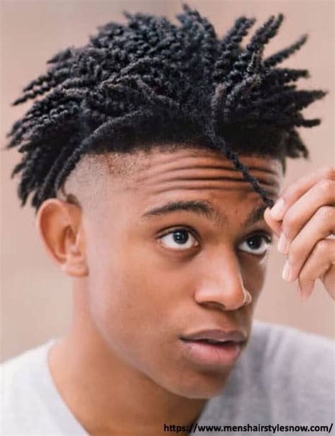 twist hairstyles boy|2 strand twist styles boys.